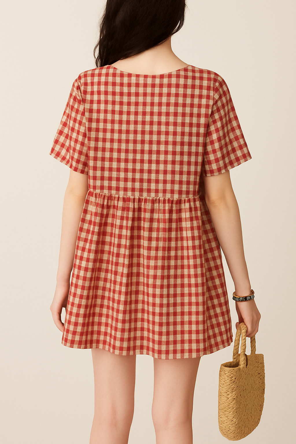 Cherry Picnic Cotton Dress